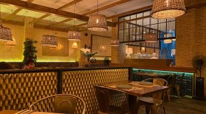 Interior del restaurante Verazza en Talavera de la Reina