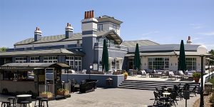 Exterior restaurante Palomarejos Golf en Talavera de la Reina