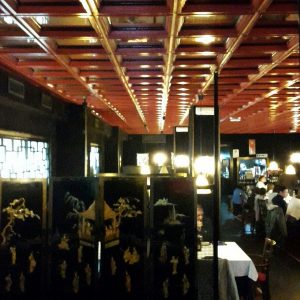 Interior del restaurante asiático Jazmín en Talavera de la Reina