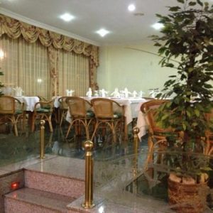 Interior del restaurante asiático Jardín de Bambú en Talavera de la Reina