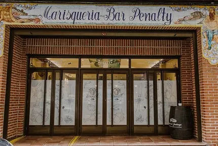Entrada marisquería El Penalty en Talavera de la Reina