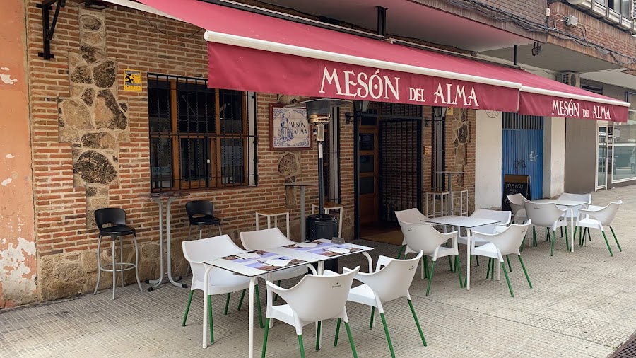 Terraza del Mesón del Alma en Talavera de la Reina