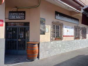 Exterior de la Cervecería 1 de Mayo en Talavera de la Reina