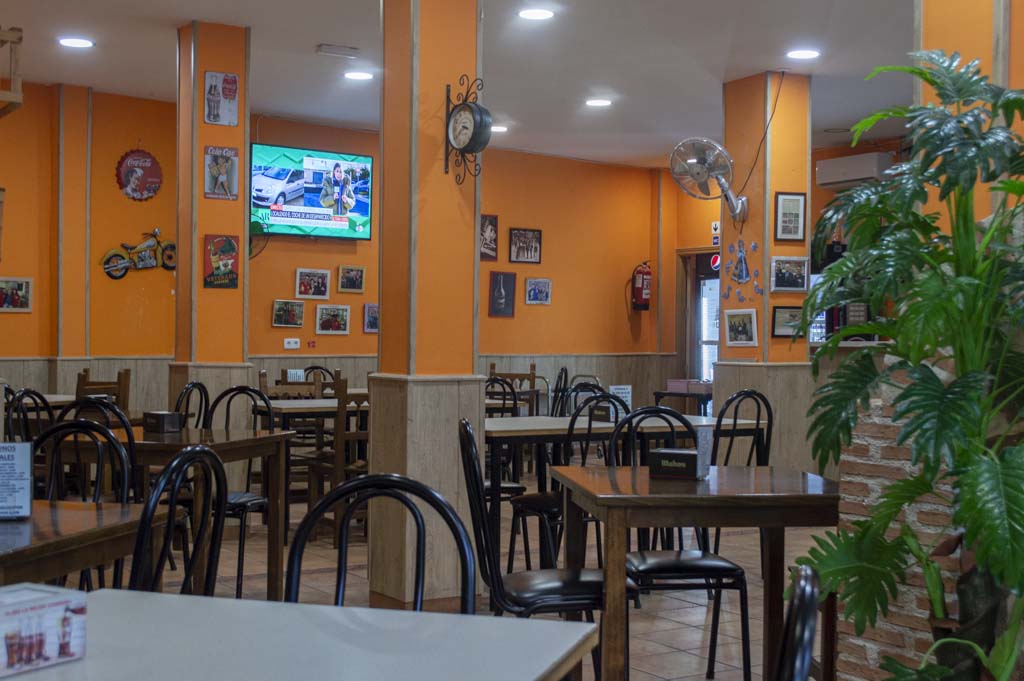 Interior del bar Nuevo Valencia en Talavera de la Reina