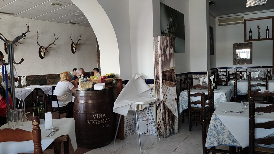 Interior del Restaurante Europa en Talavera de la Reina